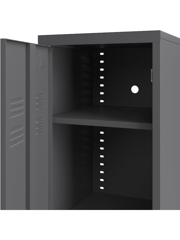 La Redoute Intérieurs Grey Hiba American Style Locker - Image 3 of 3