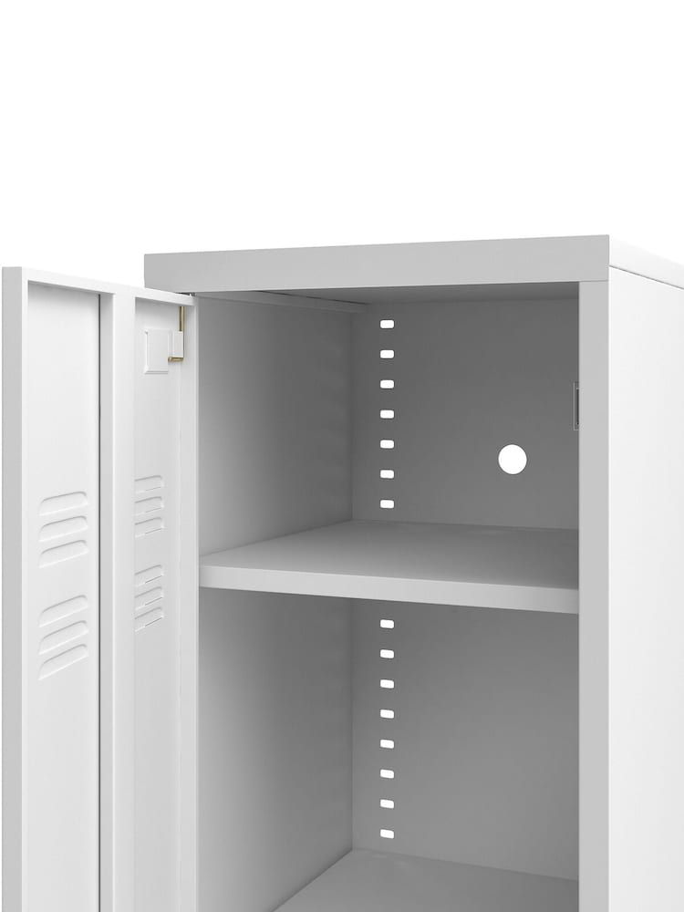 La Redoute Intérieurs White Hiba Industrial American Style Locker - Image 6 of 6