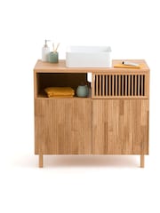 La Redoute Intérieurs Light Oak Bilbao Oak Bathroom Vanity Unit - Image 3 of 5