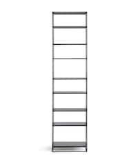 La Redoute Intérieurs Black Hiba 240cm Tall Metal Shelving Unit - Image 2 of 6