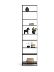 La Redoute Intérieurs Black Hiba 240cm Tall Metal Shelving Unit - Image 3 of 6