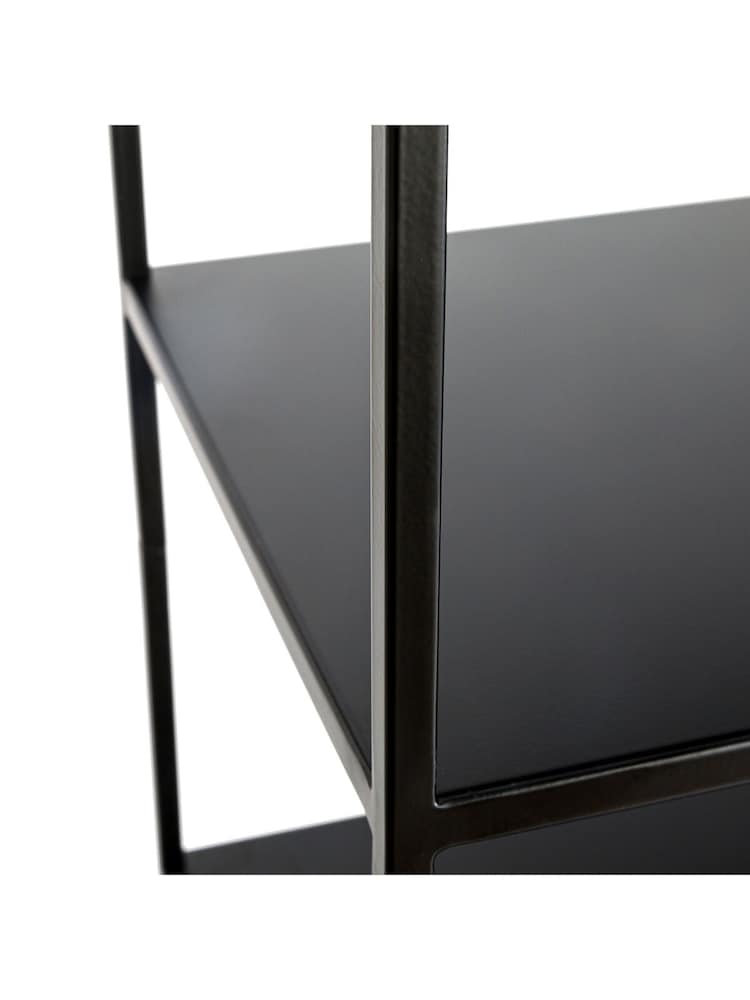 La Redoute Intérieurs Black Hiba 240cm Tall Metal Shelving Unit - Image 6 of 6
