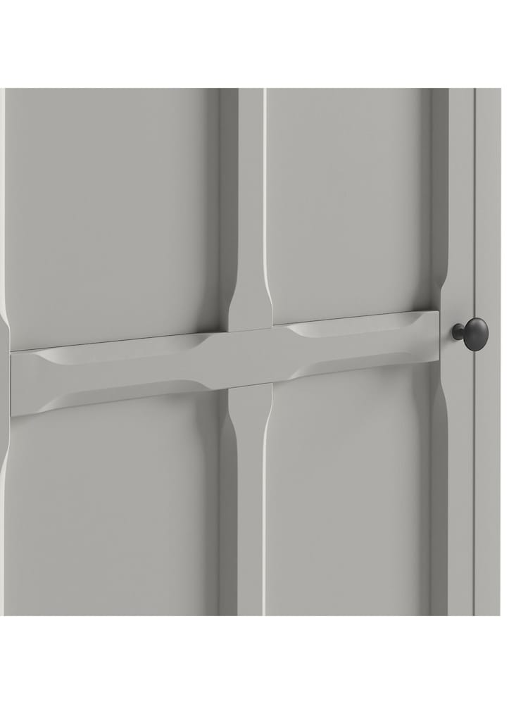 La Redoute Intérieurs Light Grey Eugénie Wardrobe - Image 5 of 5