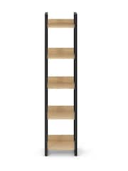 La Redoute Intérieurs Natural Hiba Pine and Metal Column - Image 1 of 4