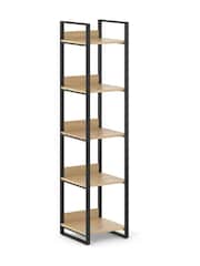 La Redoute Intérieurs Natural Hiba Pine and Metal Column - Image 2 of 4