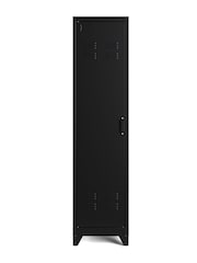La Redoute Intérieurs Black Hiba 1 Door Metal Locker - Image 1 of 5