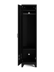 La Redoute Intérieurs Black Hiba 1 Door Metal Locker - Image 3 of 5