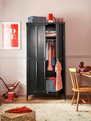 La Redoute Intérieurs Black Eugénie 2 Door Wardrobe - Image 1 of 6