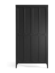 La Redoute Intérieurs Black Eugénie 2 Door Wardrobe - Image 2 of 6