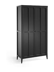 La Redoute Intérieurs Black Eugénie 2 Door Wardrobe - Image 3 of 6