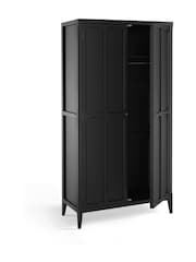 La Redoute Intérieurs Black Eugénie 2 Door Wardrobe - Image 4 of 6