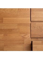 La Redoute Intérieurs Oak Hiba Industrial Metal Sideboard - Image 5 of 5