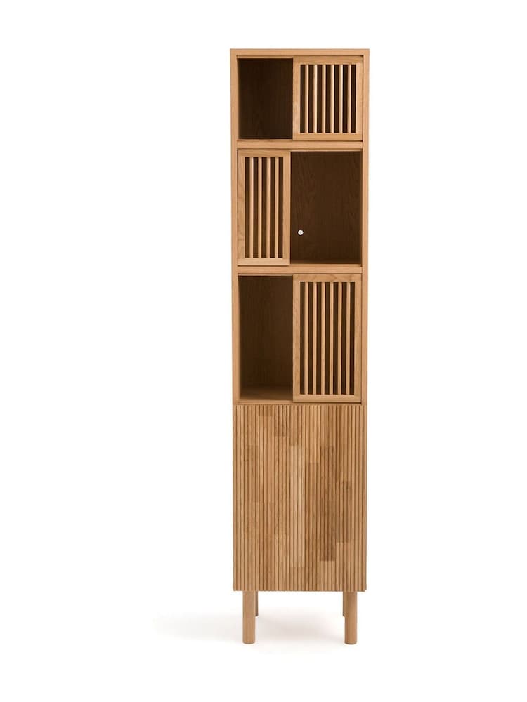 La Redoute Intérieurs Light Wood Bilbao Vertical Storage Unit - Image 1 of 5