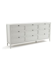 La Redoute Intérieurs Grey Eugénie Chest of 9 Drawers - Image 4 of 5