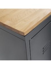 La Redoute Intérieurs Charcoal Hiba 6-Door Metal Cubicle Locker - Image 5 of 6