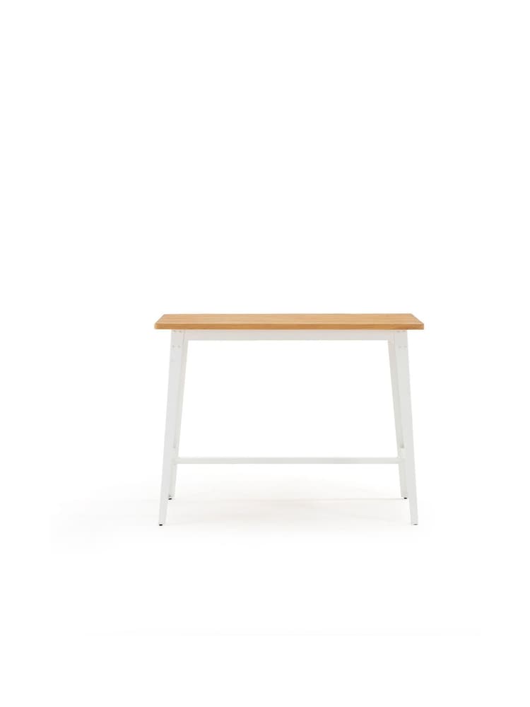 La Redoute Intérieurs White Hiba 4 Seater Bar Table - Image 2 of 6