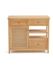 La Redoute Intérieurs Natural Gabin Solid Pine Storage Cabinet - Image 1 of 5