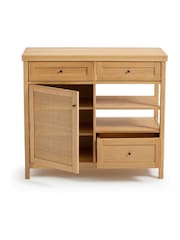 La Redoute Intérieurs Natural Gabin Solid Pine Storage Cabinet - Image 2 of 5