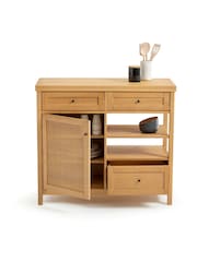 La Redoute Intérieurs Natural Gabin Solid Pine Storage Cabinet - Image 4 of 5