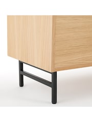 La Redoute Intérieurs Oak Volga Veneer Bar Cabinet - Image 6 of 6