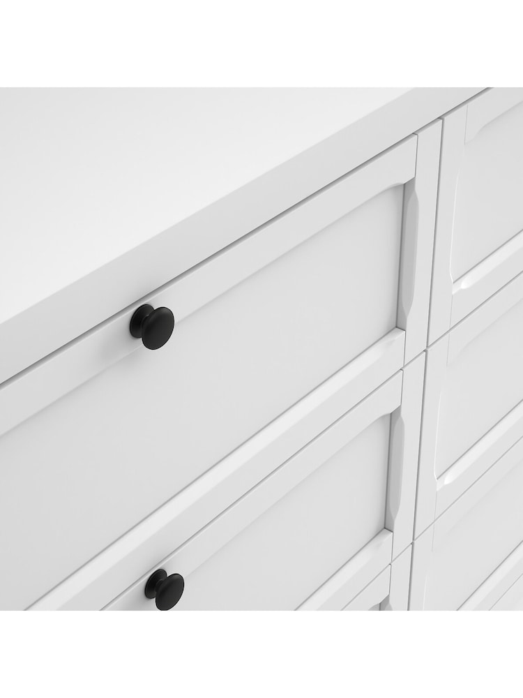 La Redoute Intérieurs White Eugenie Chest of 6 Drawers - Image 4 of 4