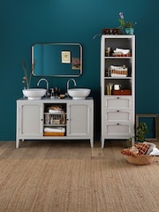 La Redoute Intérieurs Grey Eugénie L130cm Vanity Unit - Image 1 of 6