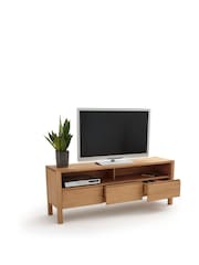 La Redoute Intérieurs Oak Adelita 160cm Long TV Unit - Image 3 of 5