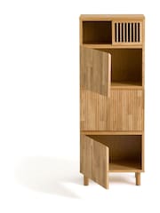 La Redoute Intérieurs Natural Bilbao 3-Door Oak Wardrobe - Image 4 of 6
