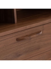 La Redoute Intérieurs Walnut Larsen Vintage Secretary Desk - Image 4 of 6