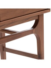 La Redoute Intérieurs Walnut Larsen Vintage Secretary Desk - Image 5 of 6