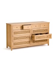 La Redoute Intérieurs Natural Gabin Solid Pine Chest of 10 Drawers - Image 3 of 6