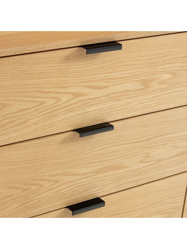 La Redoute Intérieurs Oak Volga Chest of 6 Drawers - Image 4 of 4