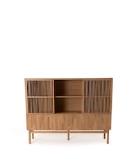 La Redoute Intérieurs Oak Bilbao Veneer Storage Sideboard - Image 2 of 5