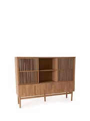 La Redoute Intérieurs Oak Bilbao Veneer Storage Sideboard - Image 3 of 5
