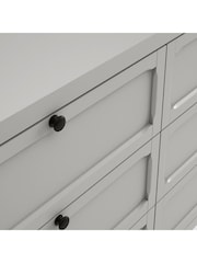 La Redoute Intérieurs Light Grey Eugenie Chest of 6 Drawers - Image 4 of 4