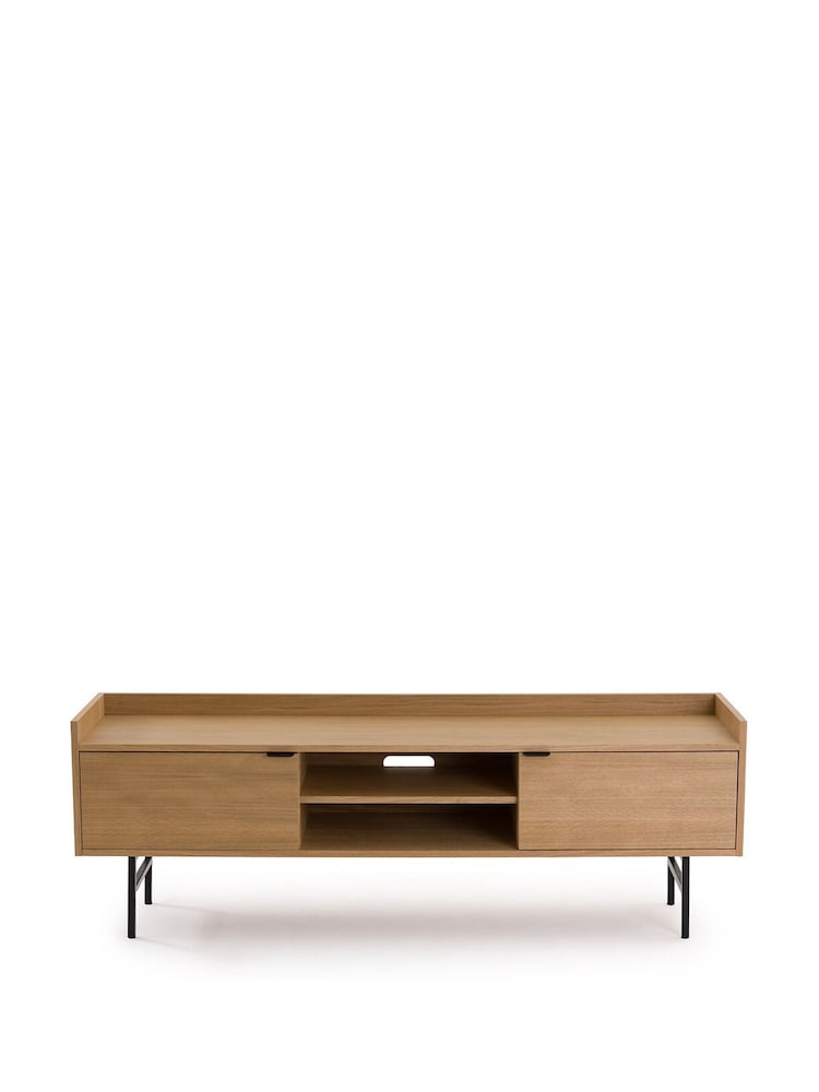 La Redoute Intérieurs Oak Volga 175cm Large TV Unit - Image 2 of 6