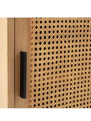 La Redoute Intérieurs Oak Waska 2-Door Cane Sideboard - Image 4 of 5