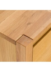 La Redoute Intérieurs Black Adelita Oak Veneer 2-Door Sideboard - Image 5 of 5