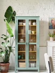 La Redoute Intérieurs Green Alvina Solid Pine Dresser Cabinet - Image 1 of 4