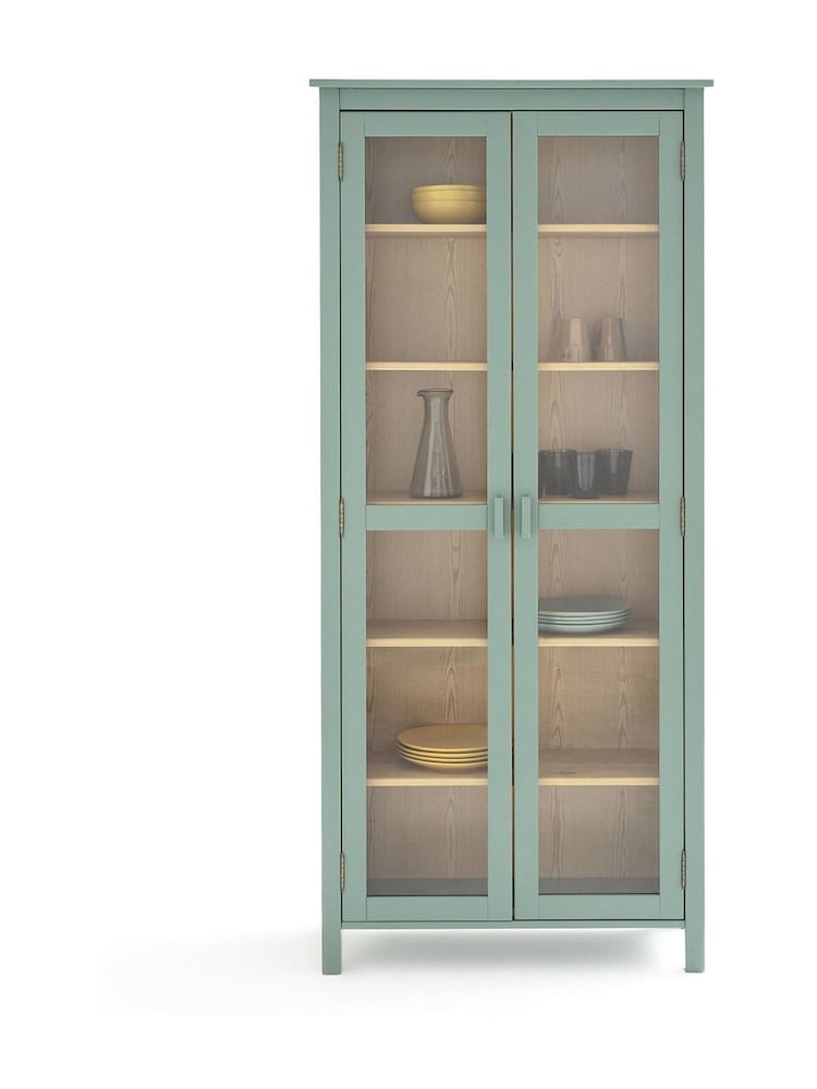 La Redoute Intérieurs Green Alvina Solid Pine Dresser Cabinet - Image 2 of 4