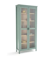 La Redoute Intérieurs Green Alvina Solid Pine Dresser Cabinet - Image 3 of 4