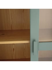 La Redoute Intérieurs Green Alvina Solid Pine Dresser Cabinet - Image 4 of 4