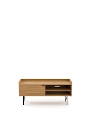 La Redoute Intérieurs Oak Volga 130cm Small TV Unit - Image 1 of 5
