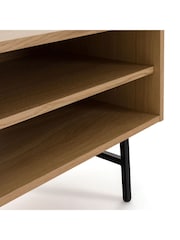 La Redoute Intérieurs Oak Volga 130cm Small TV Unit - Image 3 of 5