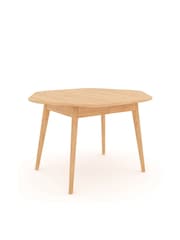 La Redoute Intérieurs Oak Biface Veneer 4 to 10 Seater Ext Dining Table - Image 3 of 6