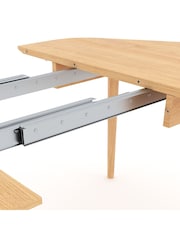 La Redoute Intérieurs Oak Biface Veneer 4 to 10 Seater Ext Dining Table - Image 6 of 6