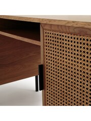 La Redoute Intérieurs Oak Waska Double Cabinet Desk - Image 5 of 5
