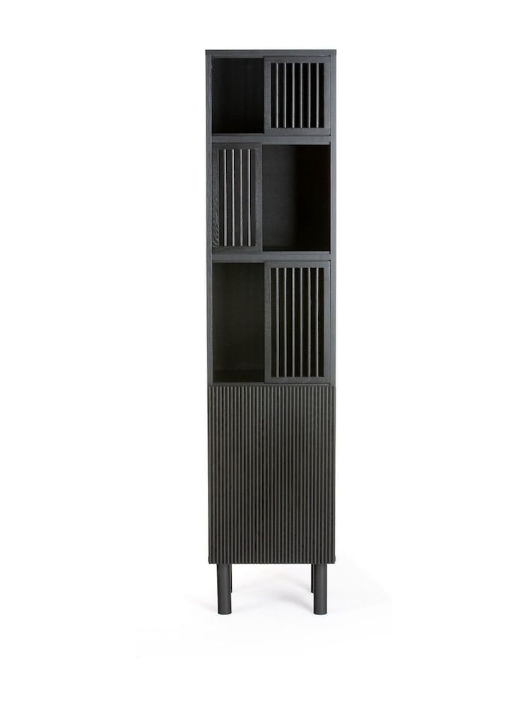 La Redoute Intérieurs Black Bilbao Vertical Storage Unit - Image 1 of 6