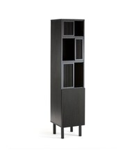 La Redoute Intérieurs Black Bilbao Vertical Storage Unit - Image 2 of 6