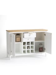 La Redoute Intérieurs White Alvina Pine Kitchen Sideboard - Image 5 of 6